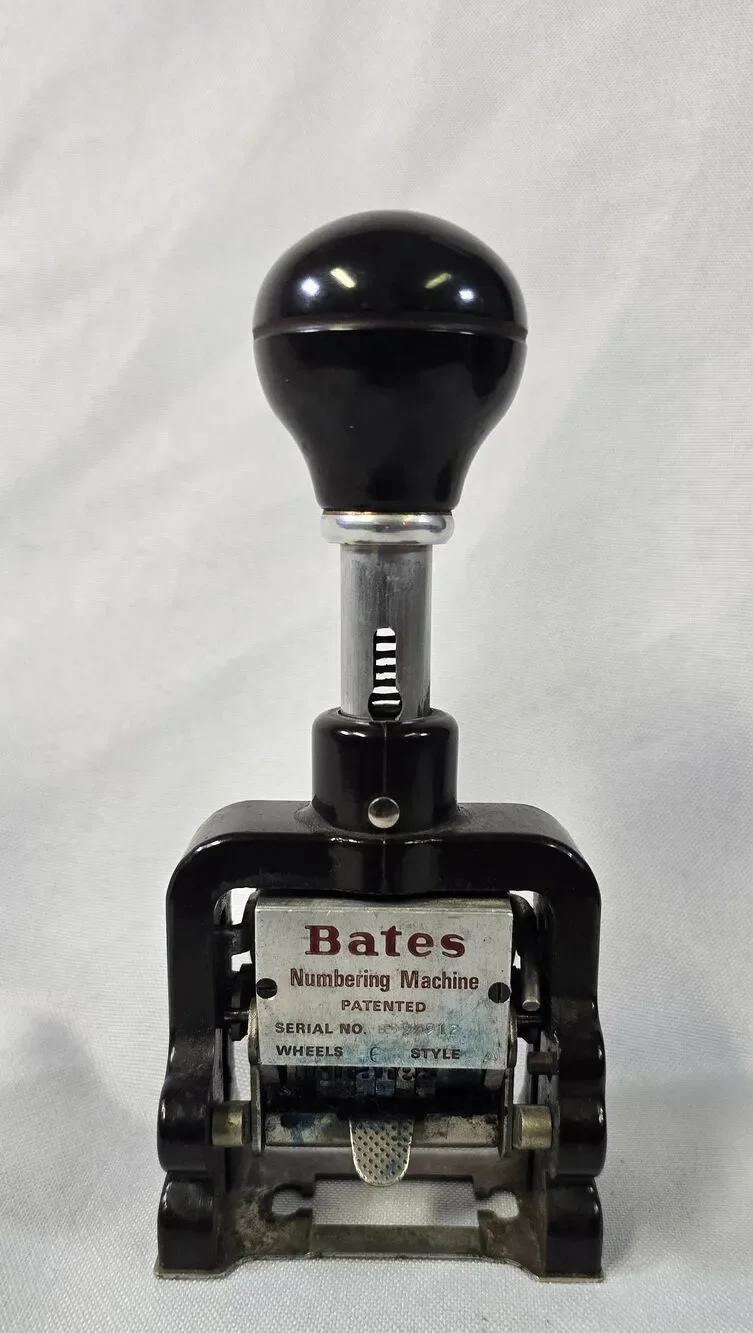 Bates authentic vintage